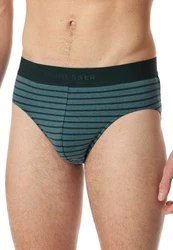 Schiesser Slip 95/5 Rio (3er Pack) Dunkelgrün/Grün
