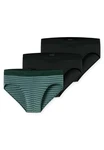 Schiesser Slip 95/5 Rio (3er Pack) Dunkelgrün/Grün