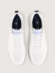 TOM TAILOR Sneaker Weiß/Creme