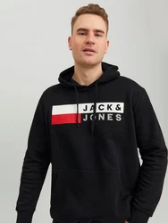 Jack & Jones Plus Sweatshirt 'JJEcorp' Schwarz (6480)