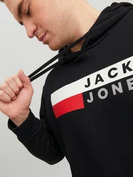 Jack & Jones Plus Sweatshirt 'JJEcorp' Schwarz (6480)