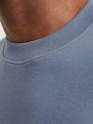 Jack & Jones Rundhalsshirt JPRBLACHAD BRANDING SS CREW NECK TEE opal/schwarz