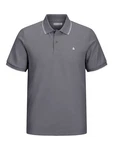 JACK & JONES Poloshirt JJEAUSTIN Dunkelgrau/Grau/Hellgrau/Dunkelblau