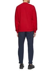 s.Oliver Langarmshirt Rot/Dunkelrot