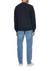 s.Oliver Langarmshirt Dunkelblau/Blau