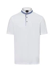 bugatti Poloshirt Blau/Hellblau/Grau/Weiß