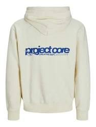 Jack & Jones Anzugweste Langarmshirt Sweatshirt Khaki/Creme/Beige/Hellgrün/Gelb/Weiß