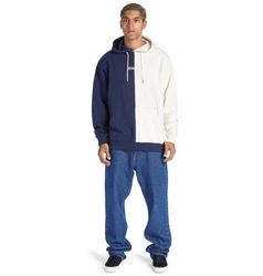 DC Shoes Kapuzensweatshirt Baseline Dunkelblau/Beige/Weiß/Blau/Hellblau