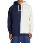 DC Shoes Kapuzensweatshirt Baseline Dunkelblau/Beige/Weiß/Blau/Hellblau