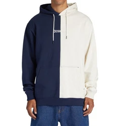 DC Shoes Kapuzensweatshirt Baseline Dunkelblau/Beige/Weiß/Blau/Hellblau