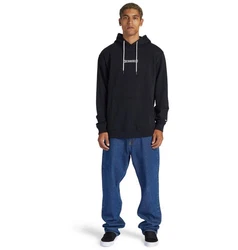 DC Shoes Kapuzensweatshirt Baseline Schwarz/Dunkelblau