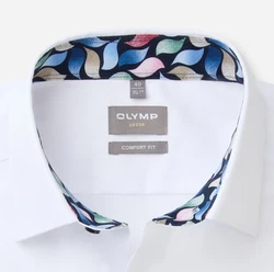 OLYMP Businesshemd Luxor comfort fit Weiß/Creme
