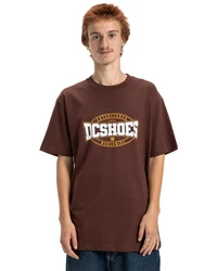 DC Shoes T-Shirt Standout Dunkelrot/Dunkelbraun/Gold/Braun/Beige/Rot