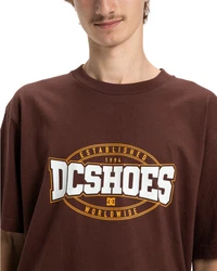 DC Shoes T-Shirt Standout Dunkelrot/Dunkelbraun/Gold/Braun/Beige/Rot