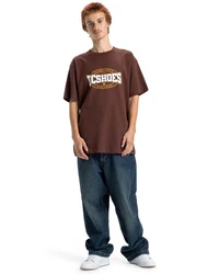 DC Shoes T-Shirt Standout Dunkelrot/Dunkelbraun/Gold/Braun/Beige/Rot