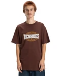 DC Shoes T-Shirt Standout Dunkelrot/Dunkelbraun/Gold/Braun/Beige/Rot