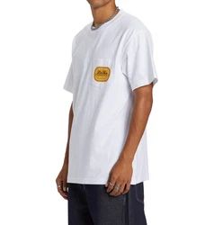 DC Shoes T-Shirt Label It Weiß/Creme/Beige/Dunkelblau