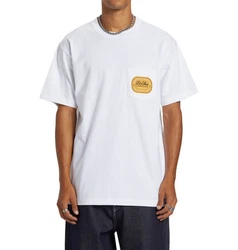 DC Shoes T-Shirt Label It Weiß/Creme/Beige/Dunkelblau