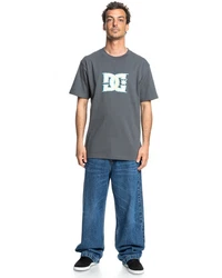 DC Shoes T-Shirt Big Deal Star Grau/Blau/Dunkelgrau/Dunkelblau