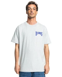 DC Shoes T-Shirt Members Only Grau/Blau/Hellblau