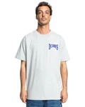 DC Shoes T-Shirt Members Only Grau/Blau/Hellblau