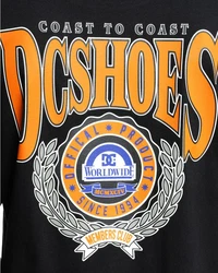 DC Shoes T-Shirt Members Only Schwarz/Braun