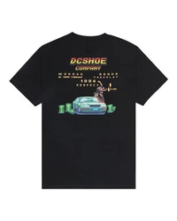DC Shoes T-Shirt Two Bit Schwarz/Orange/Gold/Rot