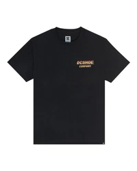 DC Shoes T-Shirt Two Bit Schwarz/Orange/Gold/Rot