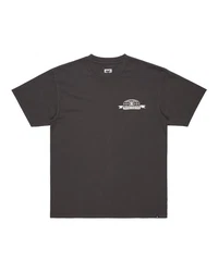 DC Shoes T-Shirt Stock Up Hellgrau/Dunkelgrau/Grau/Gelb