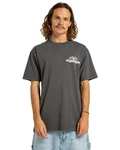 DC Shoes T-Shirt Stock Up Hellgrau/Dunkelgrau/Grau/Gelb