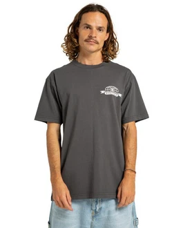 DC Shoes T-Shirt Stock Up Hellgrau/Dunkelgrau/Grau/Gelb