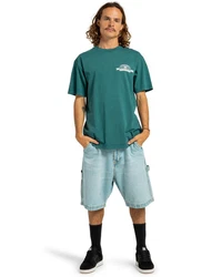 DC Shoes T-Shirt Stock Up Grün/Türkis/Dunkelgrün