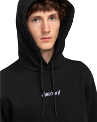 Element Hoodie Simple Logo Schwarz/Hellblau/Beige