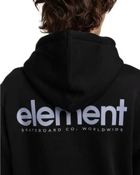 Element Hoodie Simple Logo Schwarz/Hellblau/Beige