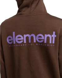 Element Hoodie Simple Logo Dunkelbraun/Braun/Khaki/Beige/Grau