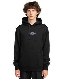 Element Hoodie Skateboard Co Schwarz/Hellblau