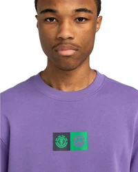 Element Sweatshirt Dual Lila/Rot