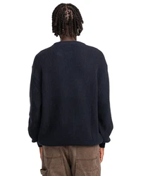 Element Wollpullover Cornell 3.0 Schwarz/Dunkelblau/Hellblau