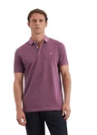 Marc O'Polo Poloshirt Bio-Baumwoll-Stretch Rosa/Dunkelrot/Lila/Dunkelblau
