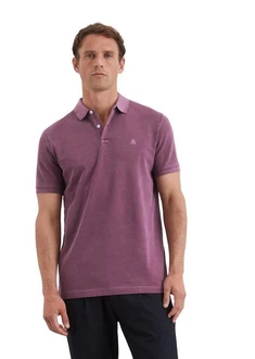 Marc O'Polo Poloshirt Bio-Baumwoll-Stretch Rosa/Dunkelrot/Lila/Dunkelblau Marc O'Polo Poloshirt Bio-Baumwoll-Stretch Rosa/Dunkelrot/Lila/Dunkelblau