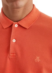 Marc O'Polo Poloshirt Bio-Baumwoll-Stretch Orange/Rot