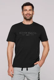 Rundhalsshirt aus Baumwolle