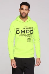 CAMP DAVID Kapuzensweatshirt Neonfarben/Grün