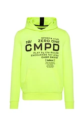 CAMP DAVID Kapuzensweatshirt Neonfarben/Grün