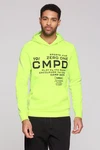 CAMP DAVID Kapuzensweatshirt Neonfarben/Grün