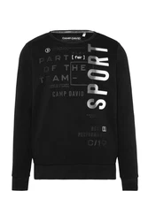 CAMP DAVID Sweater Schwarz