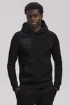 CAMP DAVID Kapuzensweatshirt Schwarz/Gelb/Grün