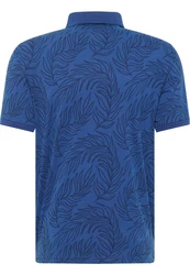 MUSTANG Kurzarmshirt Style Palco Blau/Dunkelblau