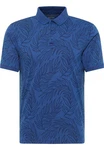 MUSTANG Kurzarmshirt Style Palco Blau/Dunkelblau
