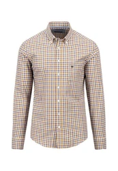 FYNCH-HATTON Langarmshirt Rot/Braun/Beige/Gelb